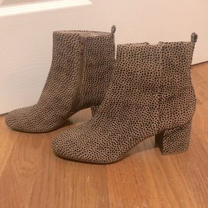 Leopard Print Booties